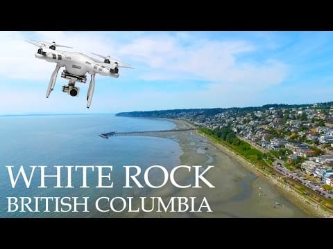 White Rock Beach From Above (DJI Phantom 3)